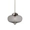 Besa Lighting Mira Cord Pendant, Smoke, Satin Nickel Finish, 1x60W Incandescent 1TT-MIRASM-SN - alternate 1